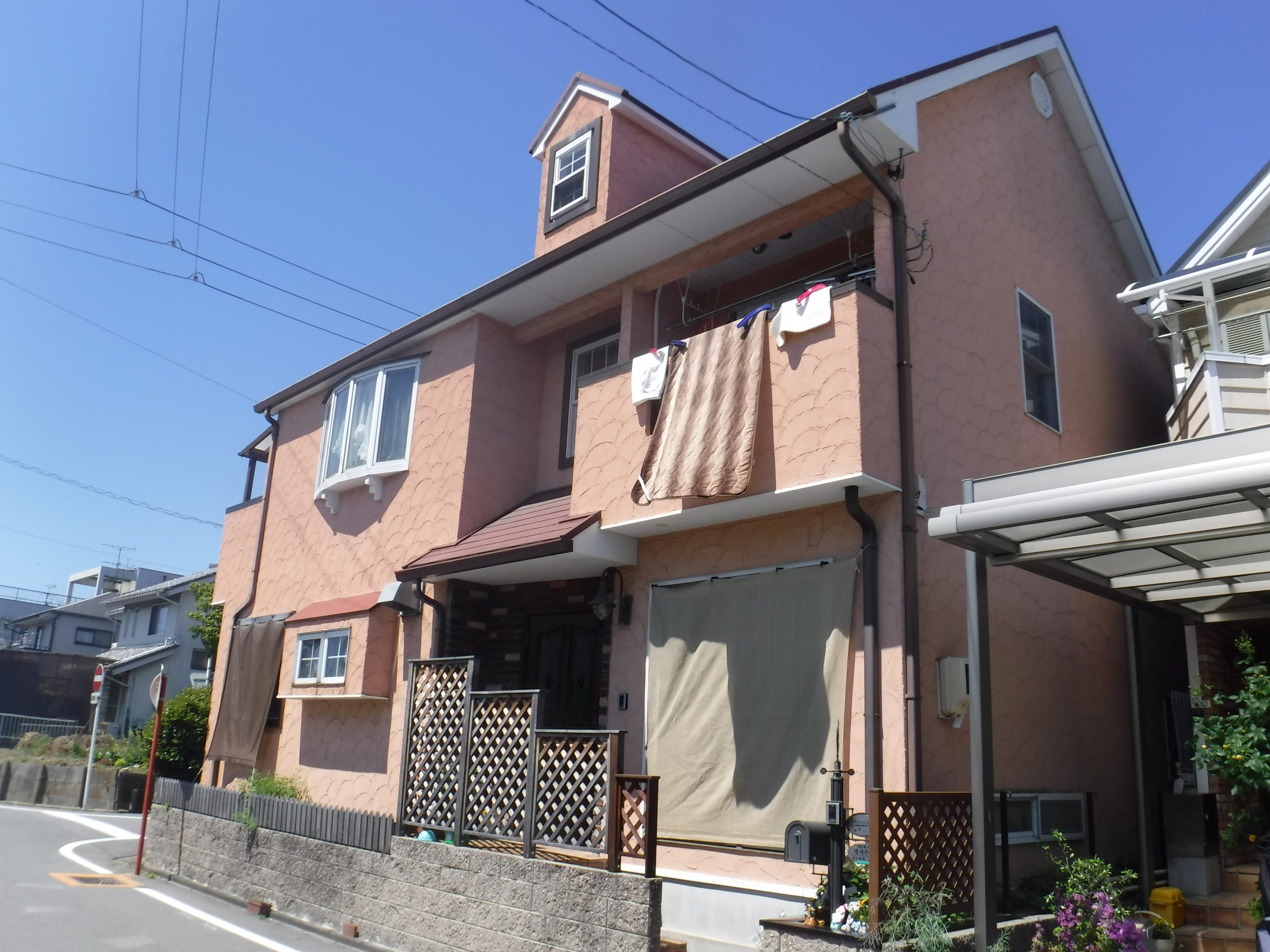 清須市　H様邸　屋根・外壁塗装工事　フォーグッドBefore画像