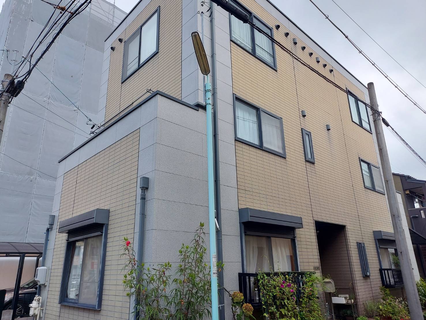 外壁塗装 名古屋市 N様邸|稲沢市の屋根塗装・外壁塗装フォーグッドBefore画像