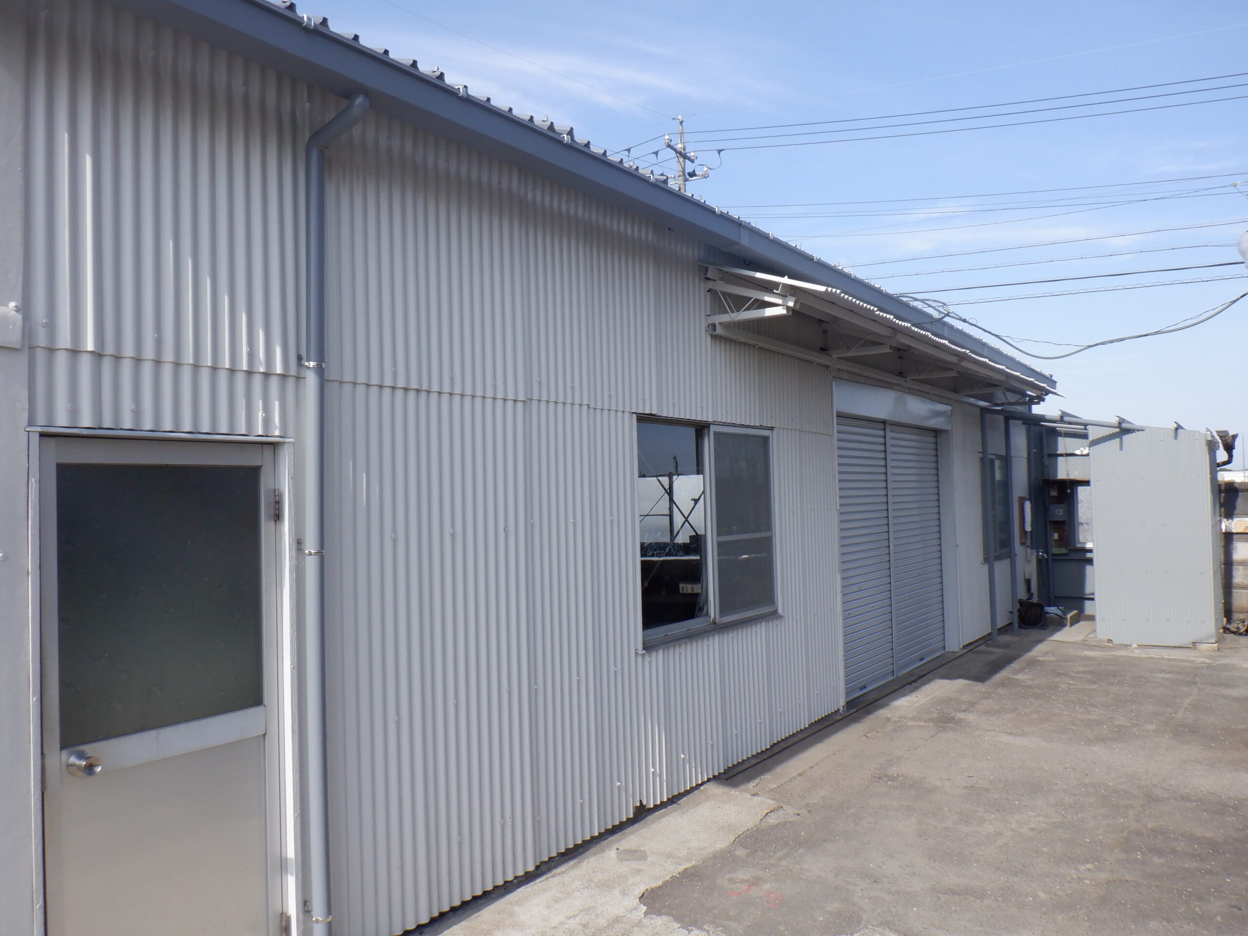 外壁塗装 あま市 倉庫|稲沢市の屋根塗装・外壁塗装フォーグッドAfter画像