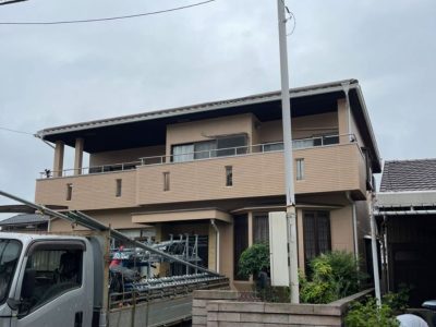 外壁塗装　一宮市　K様邸｜稲沢市の屋根塗装・外壁塗装フォーグッド | 外壁塗装