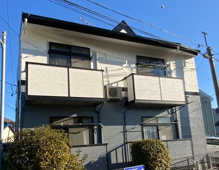 屋根・外壁塗装　大治町　アパート｜稲沢市の屋根塗装・外壁塗装フォーグッドAfter画像