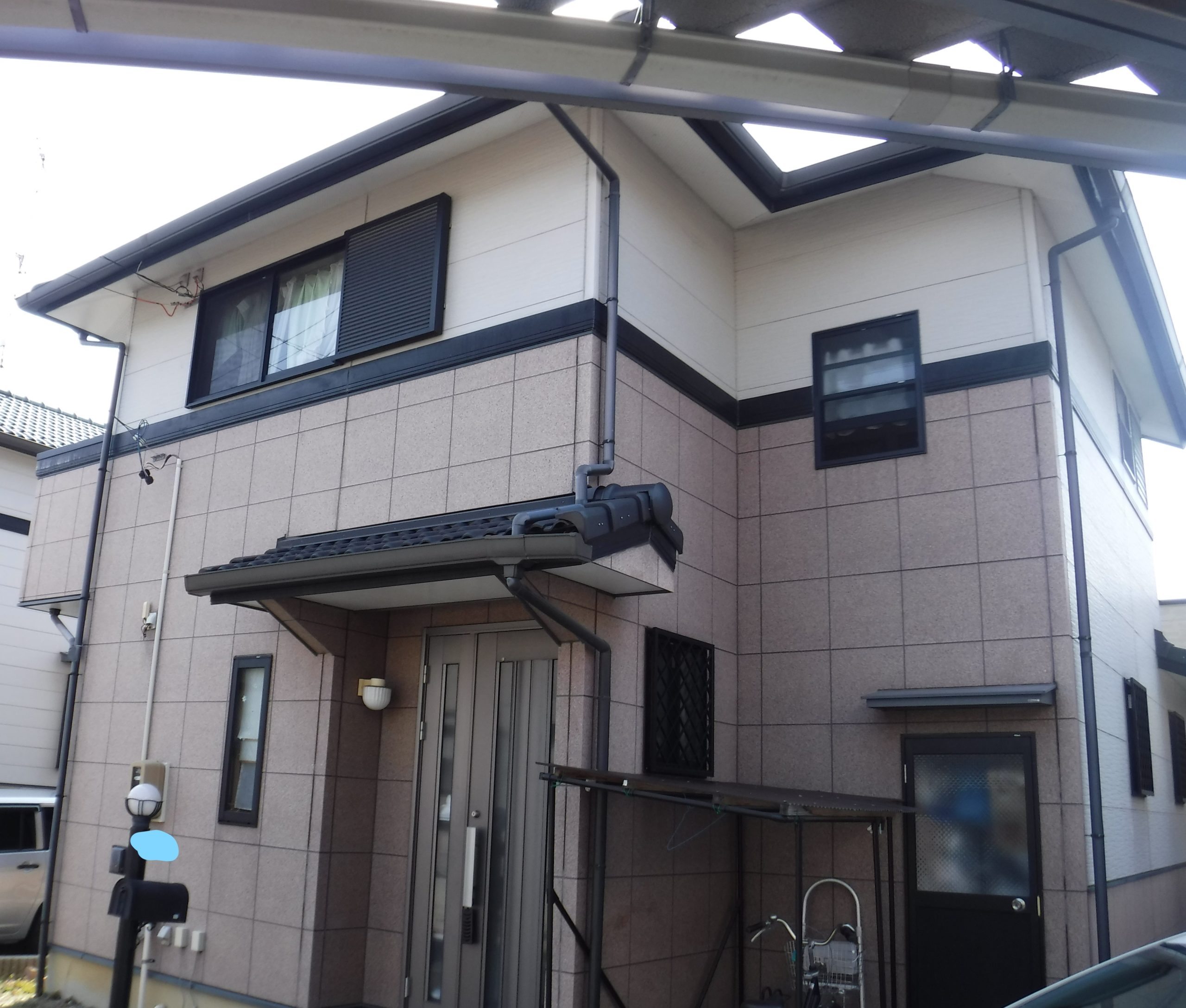 外壁塗装 尾張旭市 Y様邸|稲沢市の屋根塗装・外壁塗装フォーグッドBefore画像