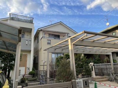 外壁塗装 稲沢市 S様邸|稲沢市の屋根塗装・外壁塗装フォーグッド | 外壁塗装