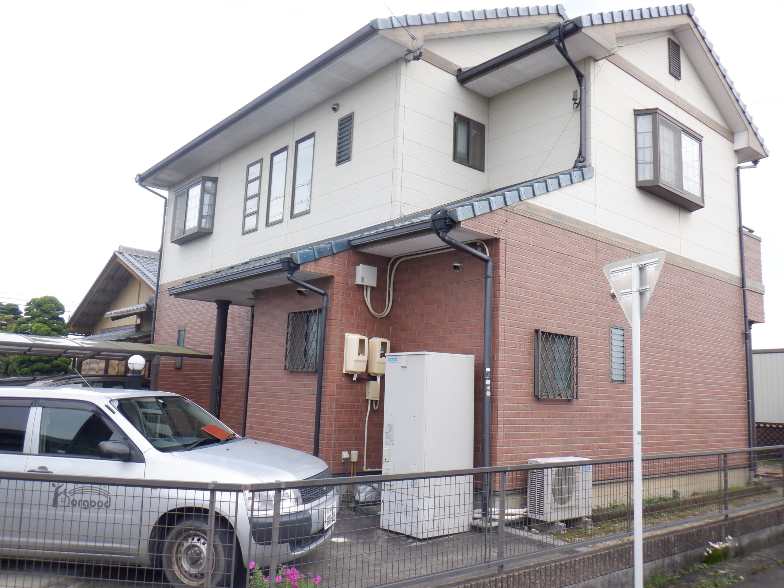 一宮市 外壁塗装 B様邸|稲沢市の屋根塗装・外壁塗装フォーグッドBefore画像