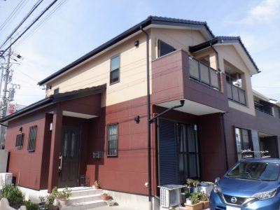 外壁塗装　稲沢市　T様邸｜稲沢市の屋根塗装・外壁塗装フォーグッド | 外壁塗装