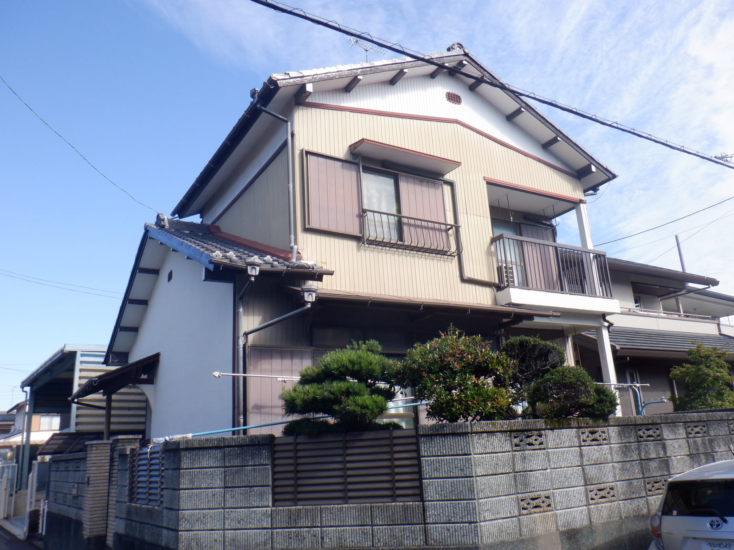 清須市　外壁塗装　N様邸｜稲沢市の屋根・外壁塗装のフォーグッドBefore画像