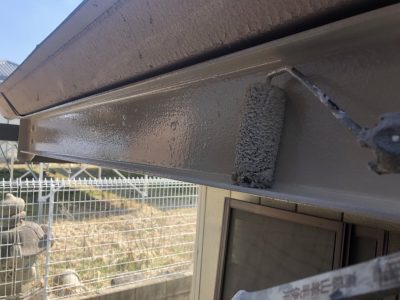 軒天貼替工事 破風塗装 稲沢市 M様邸|稲沢市の屋根塗装・外壁塗装フォーグッド | その他