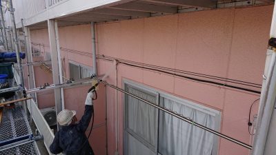 外壁塗装　稲沢市　アパート｜稲沢市の屋根塗装・外壁塗装フォーグッド | 外壁塗装