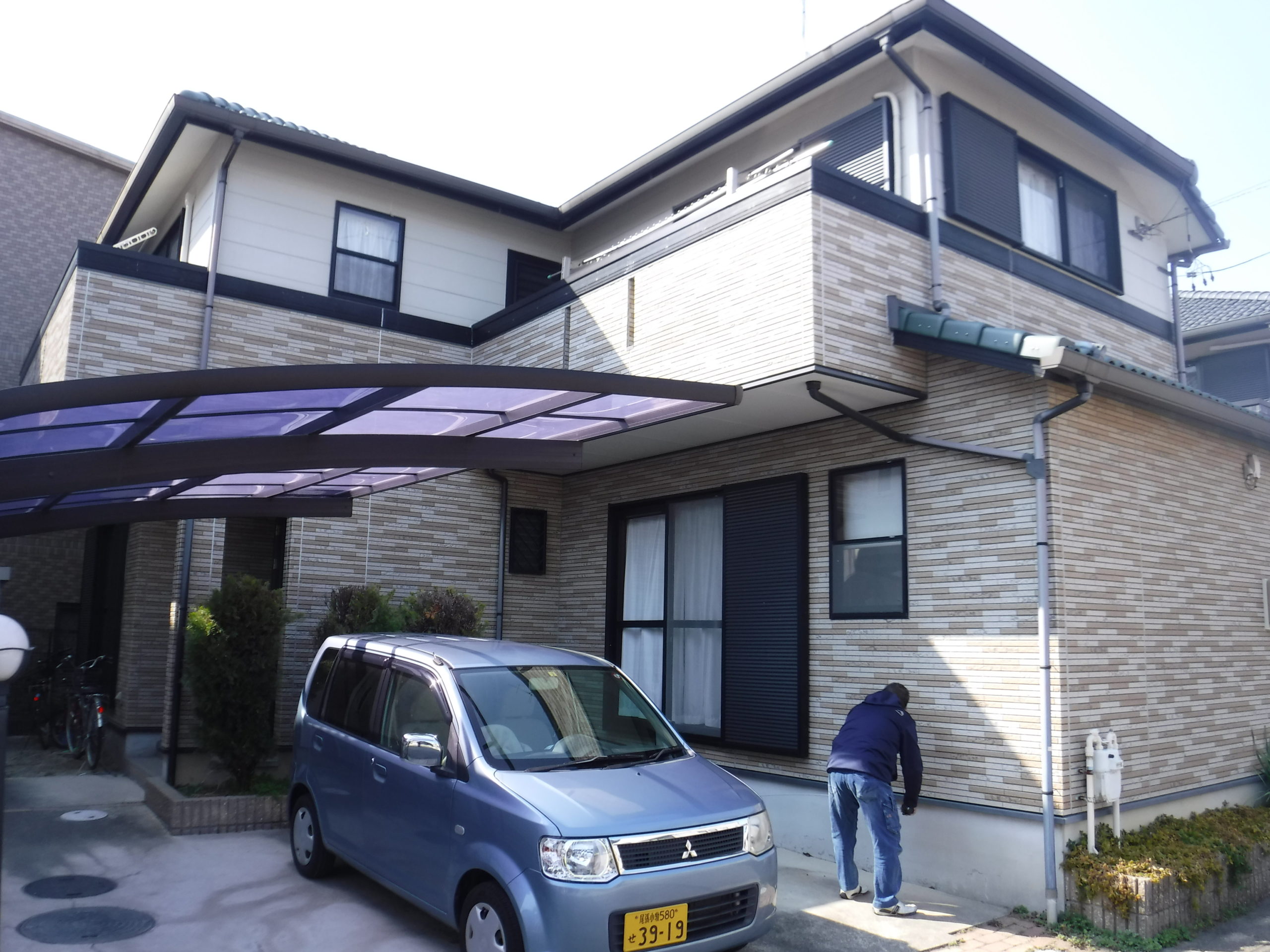 外壁塗装 尾張旭市 H様邸|稲沢市の屋根塗装・外壁塗装のフォーッグッドBefore画像