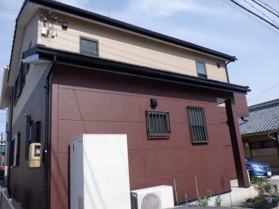 外壁塗装　稲沢市　T様邸｜稲沢市の屋根塗装・外壁塗装フォーグッド | 外壁塗装