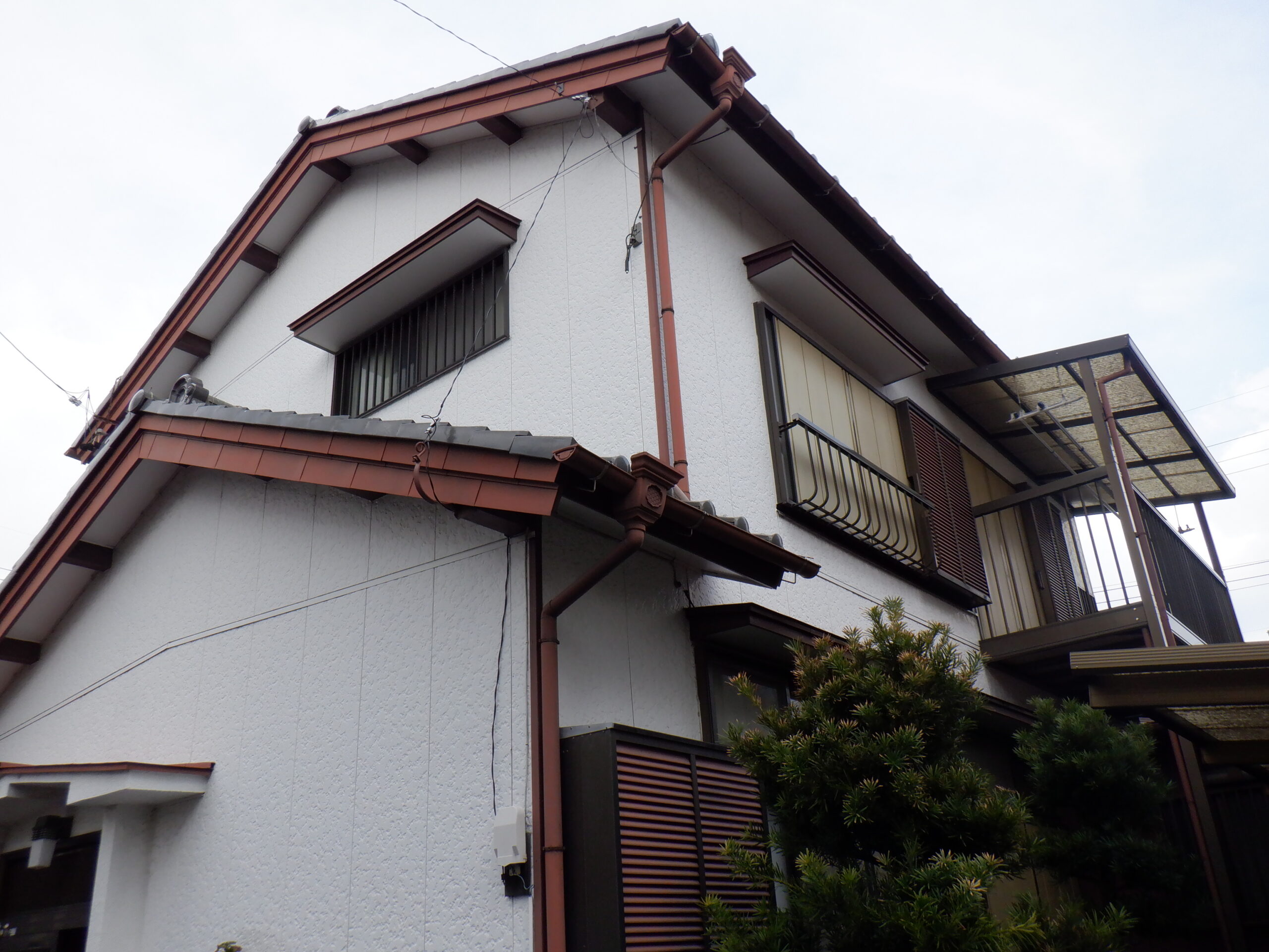 外壁塗装 稲沢市 K様邸|稲沢市の屋根塗装・外壁塗装フォーグッドBefore画像