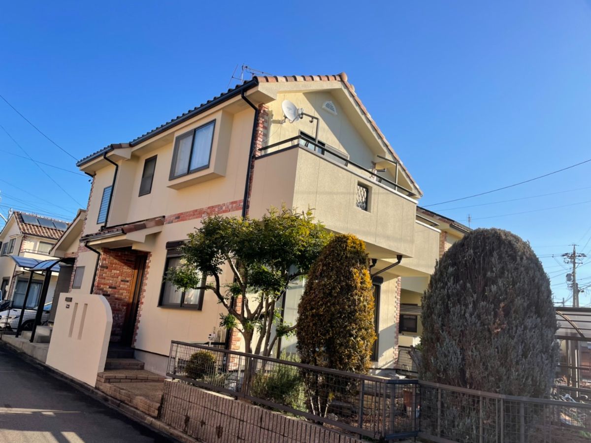外壁塗装 清須市 N様邸|稲沢市の屋根塗装・外壁塗装フォーグッドAfter画像