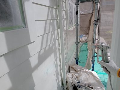 外壁塗装 一宮市K様邸|稲沢市の屋根塗装・外壁塗装フォーグッド | 外壁塗装