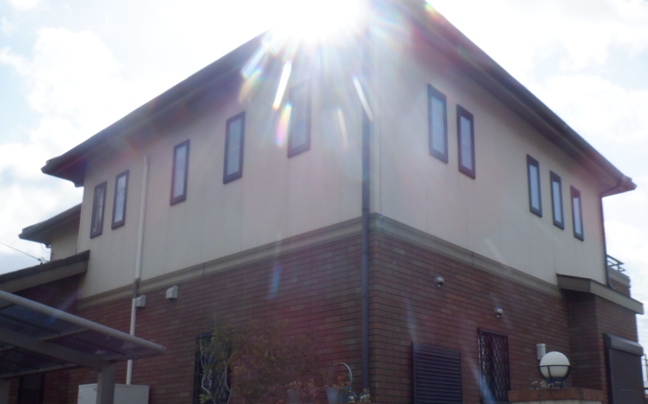 外壁塗装 稲沢市 I様邸|稲沢市の屋根塗装・外壁塗装フォーグッドBefore画像