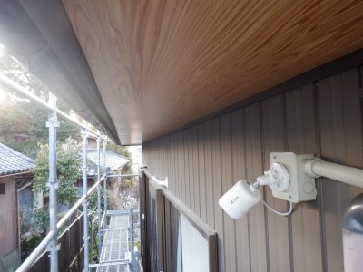 軒天貼替工事 破風塗装 稲沢市 M様邸|稲沢市の屋根塗装・外壁塗装フォーグッド | その他
