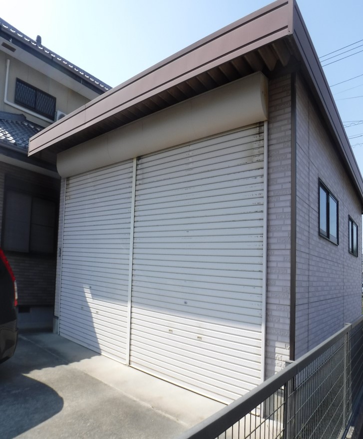 一宮市 ガレージ塗装 I様邸 |稲沢市の屋根塗装・外壁塗装のフォーグッドBefore画像