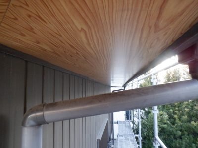 軒天貼替工事 破風塗装 稲沢市 M様邸|稲沢市の屋根塗装・外壁塗装フォーグッド | その他