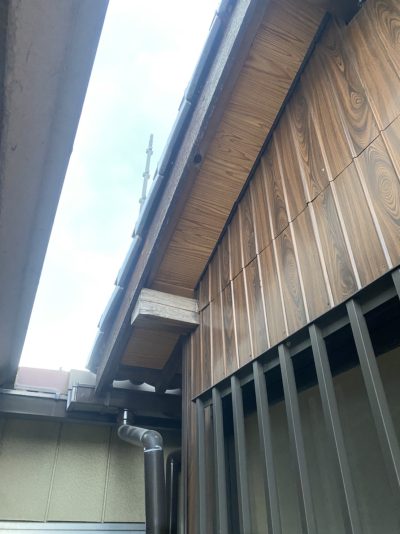 軒天貼替工事 破風塗装 稲沢市 M様邸|稲沢市の屋根塗装・外壁塗装フォーグッド | その他