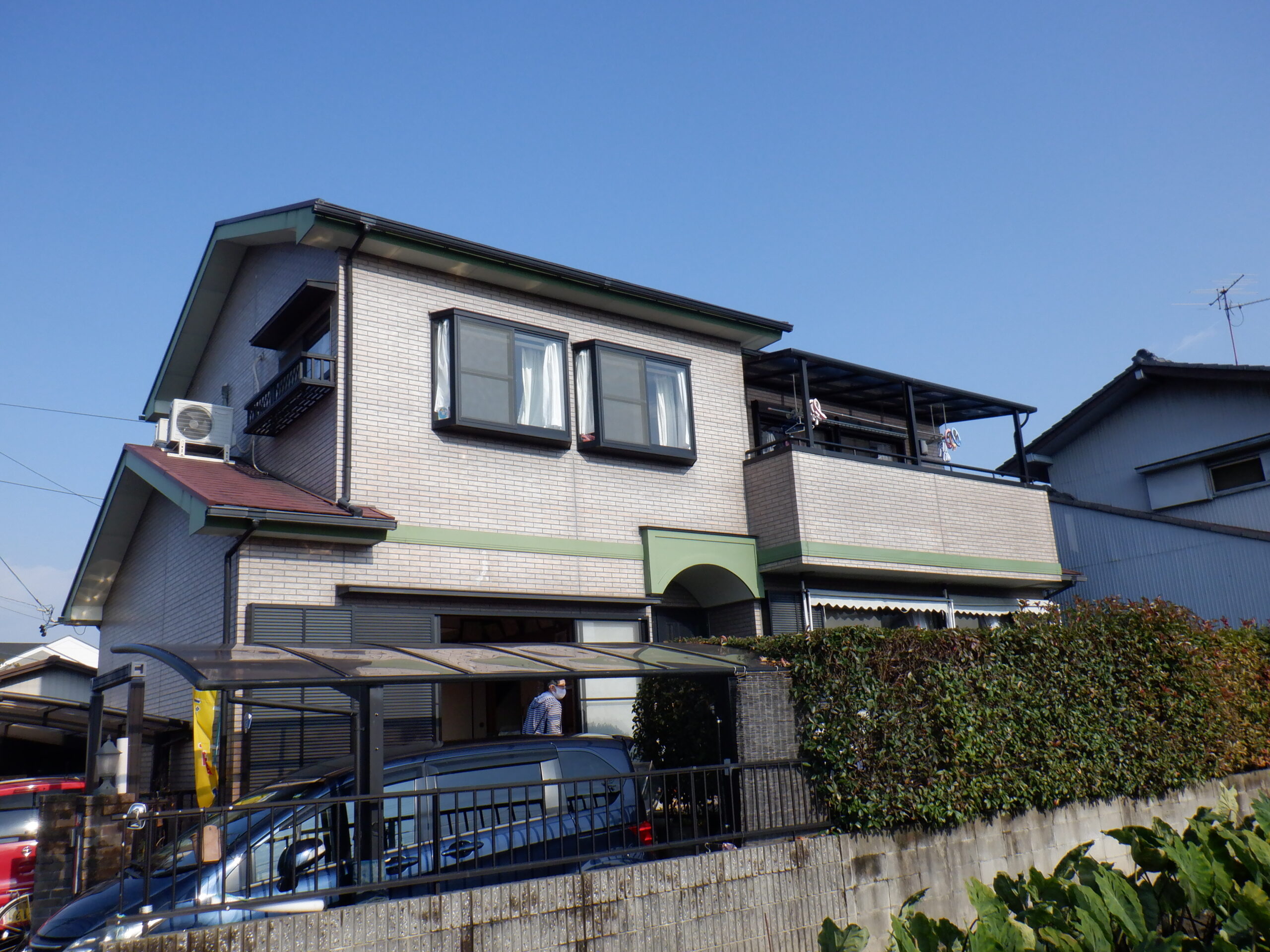 清須市　外壁塗装　K様邸｜稲沢市の屋根塗装・外壁塗装フォーグッドBefore画像
