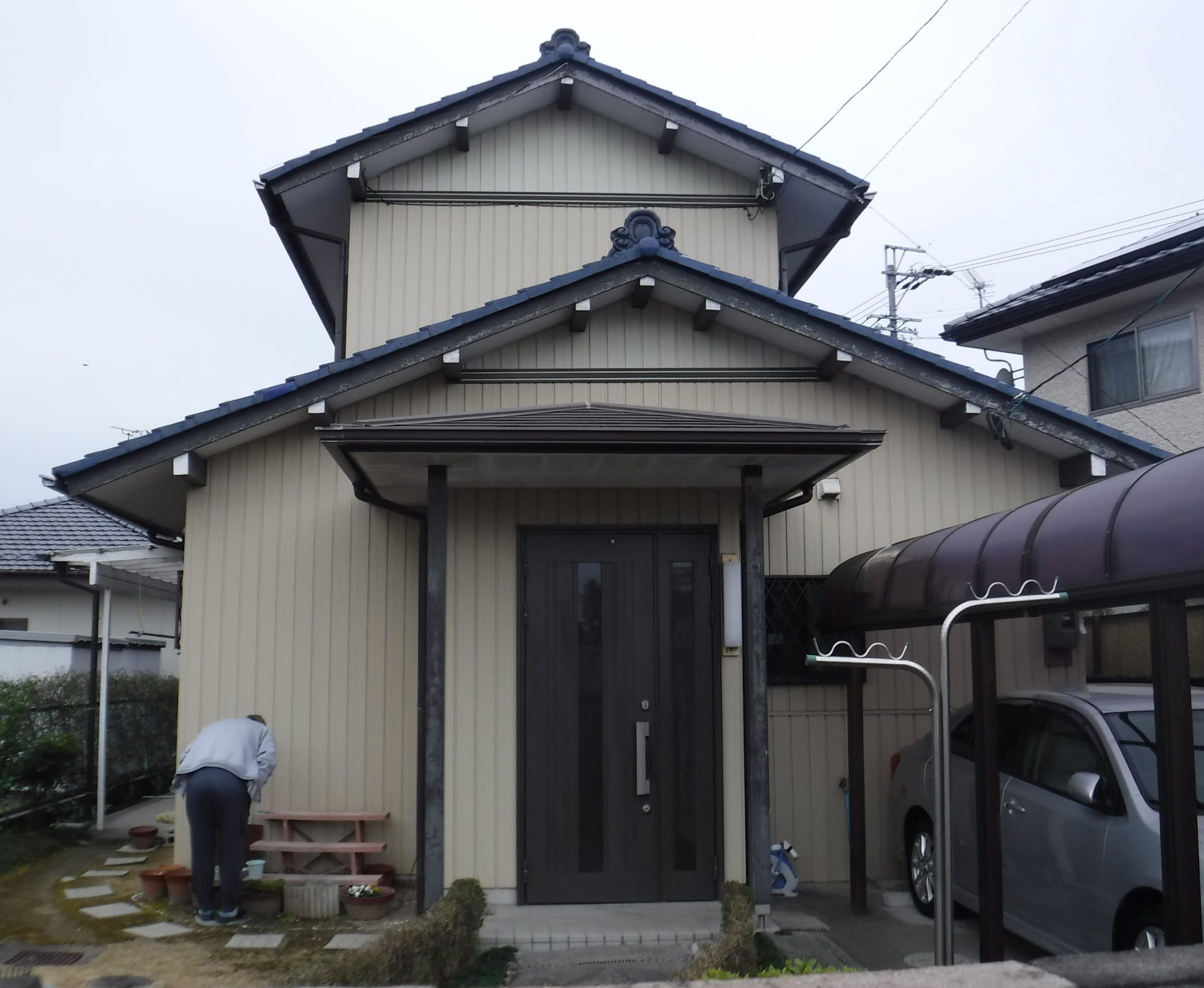 一宮市 N様邸|稲沢市、清須市、一宮市、あま市の外壁塗装・屋根塗装フォーグッドBefore画像