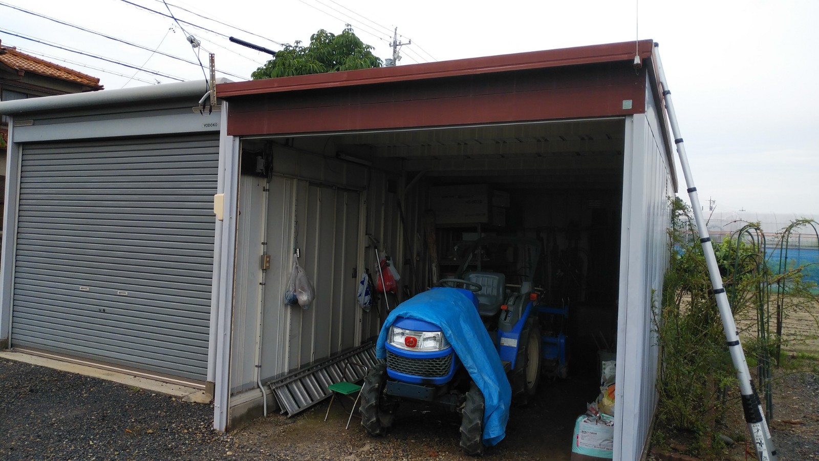 稲沢市　車庫塗装　M様邸｜稲沢市の屋根塗装・外壁塗装のフォーッグッドBefore画像