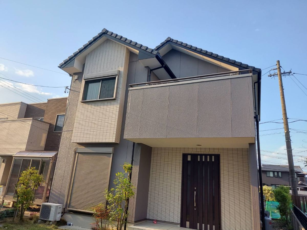 外壁塗装 稲沢市 K様邸|稲沢市の屋根塗装・外壁塗装フォーグッドAfter画像