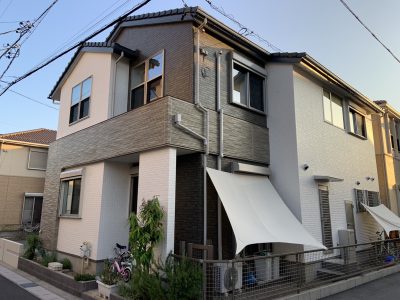 外壁塗装　稲沢市　Y様邸｜稲沢市の屋根塗装・外壁塗装フォーグッド | 外壁塗装