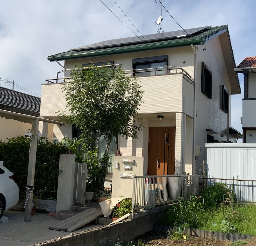 外壁塗装 小牧市 K様邸|稲沢市の屋根塗装・外壁塗装フォーグッドBefore画像