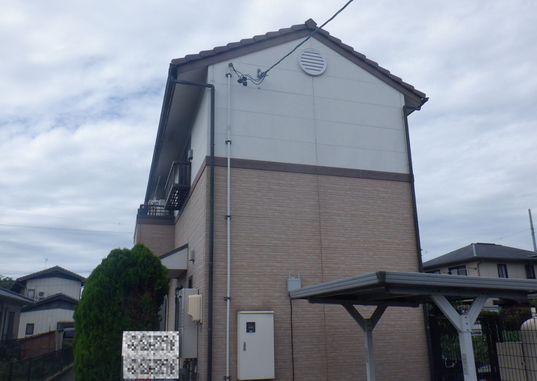 外壁塗装　一宮市　A様アパート｜稲沢市の屋根塗装・外壁塗装フォーグッドBefore画像