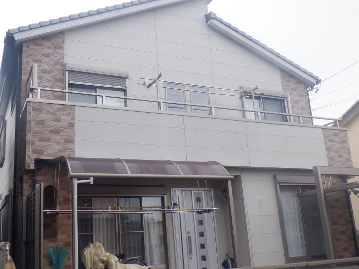 外壁塗装 稲沢市 F様邸|稲沢市の屋根塗装・外壁塗装フォーグッドBefore画像