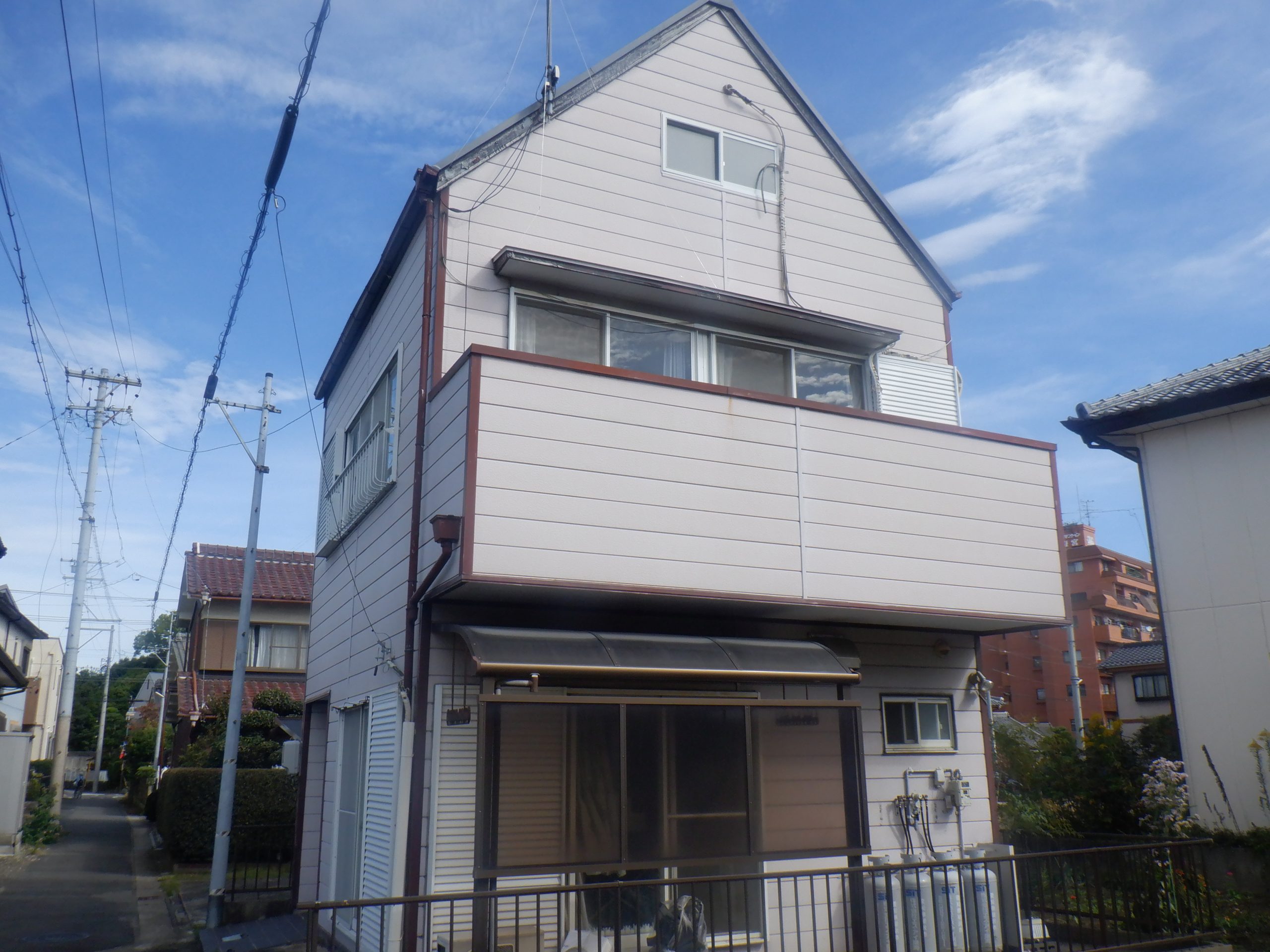 外壁塗装 稲沢市 K様邸|稲沢市の屋根塗装・外壁塗装フォーグッドBefore画像